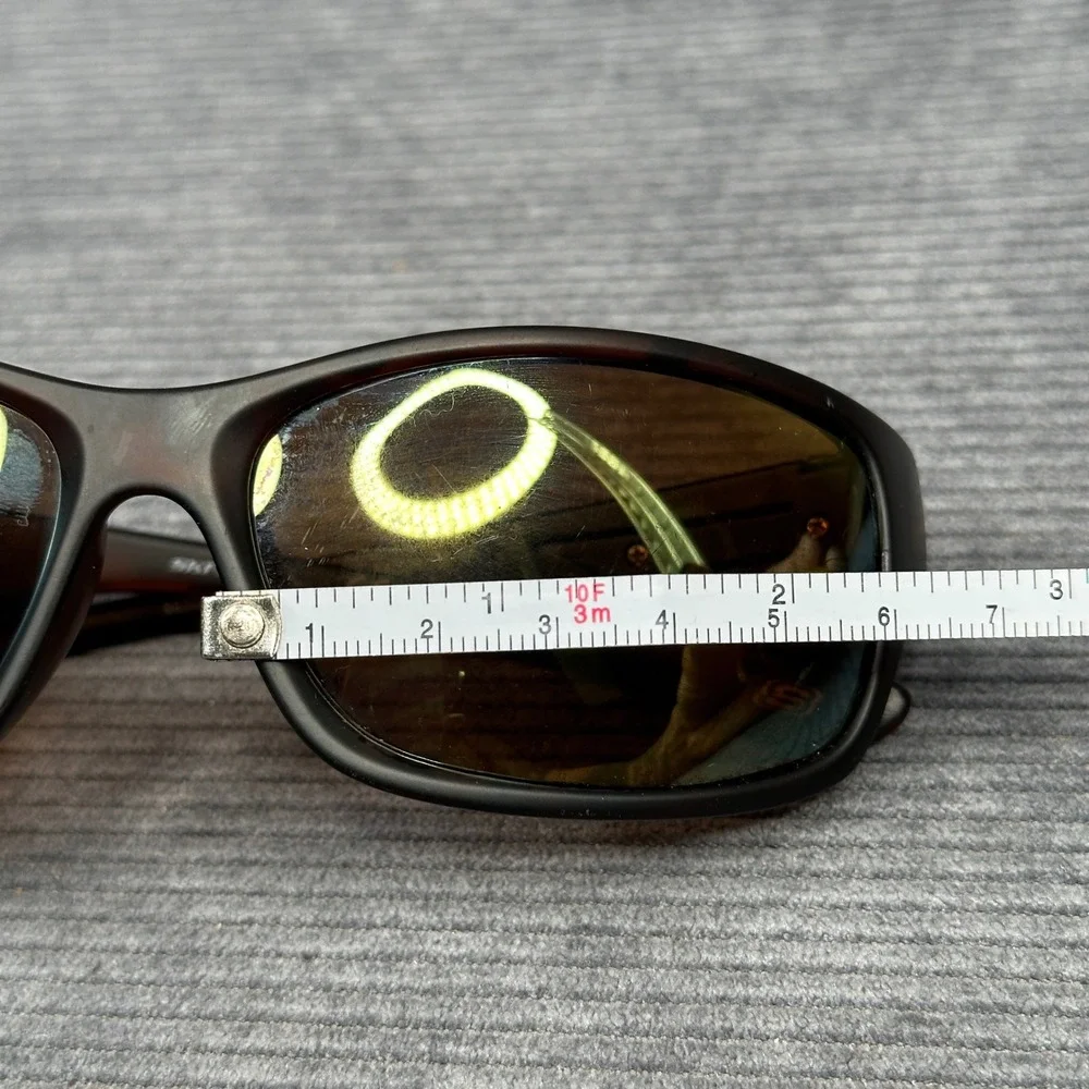 Skechers SE5085 TOR-1P Polarized Y2K Sunglasses Tortoise Orange Rectangular Wrap